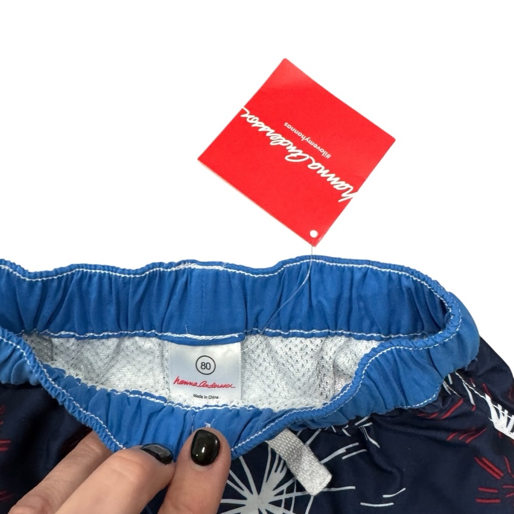 NWT Hanna Andersson‎ Swim Trunks 18-24M (80) - Picture 2 of 4